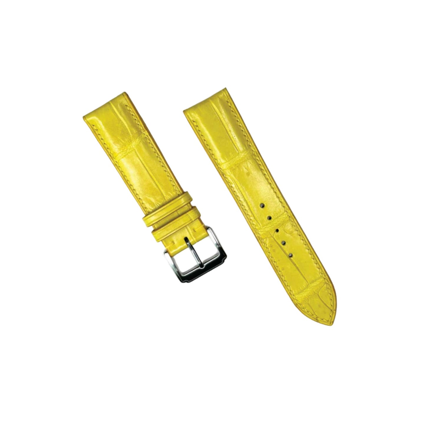 Crocodile Watch Strap Chunky