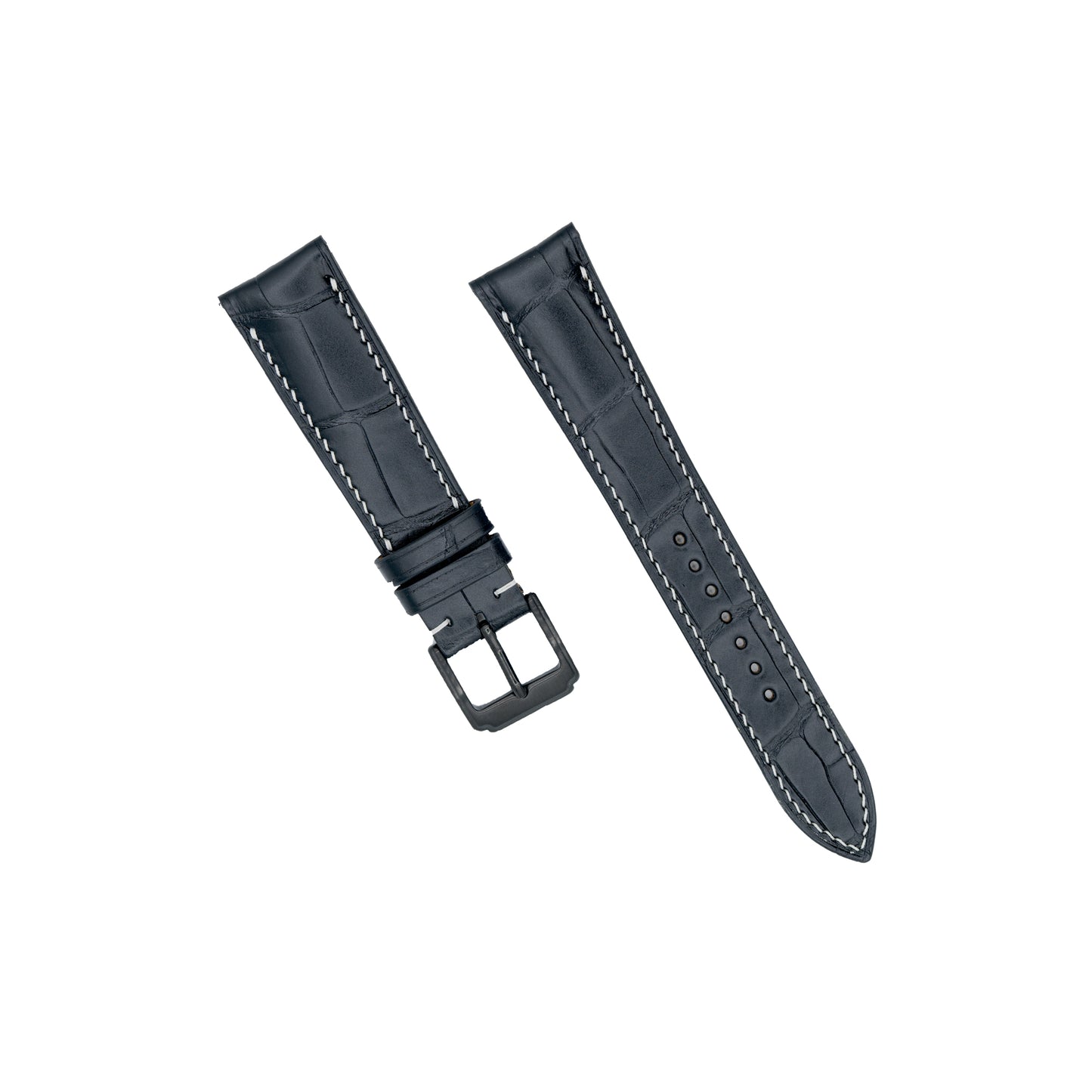 Matt Crocodile Watch Strap