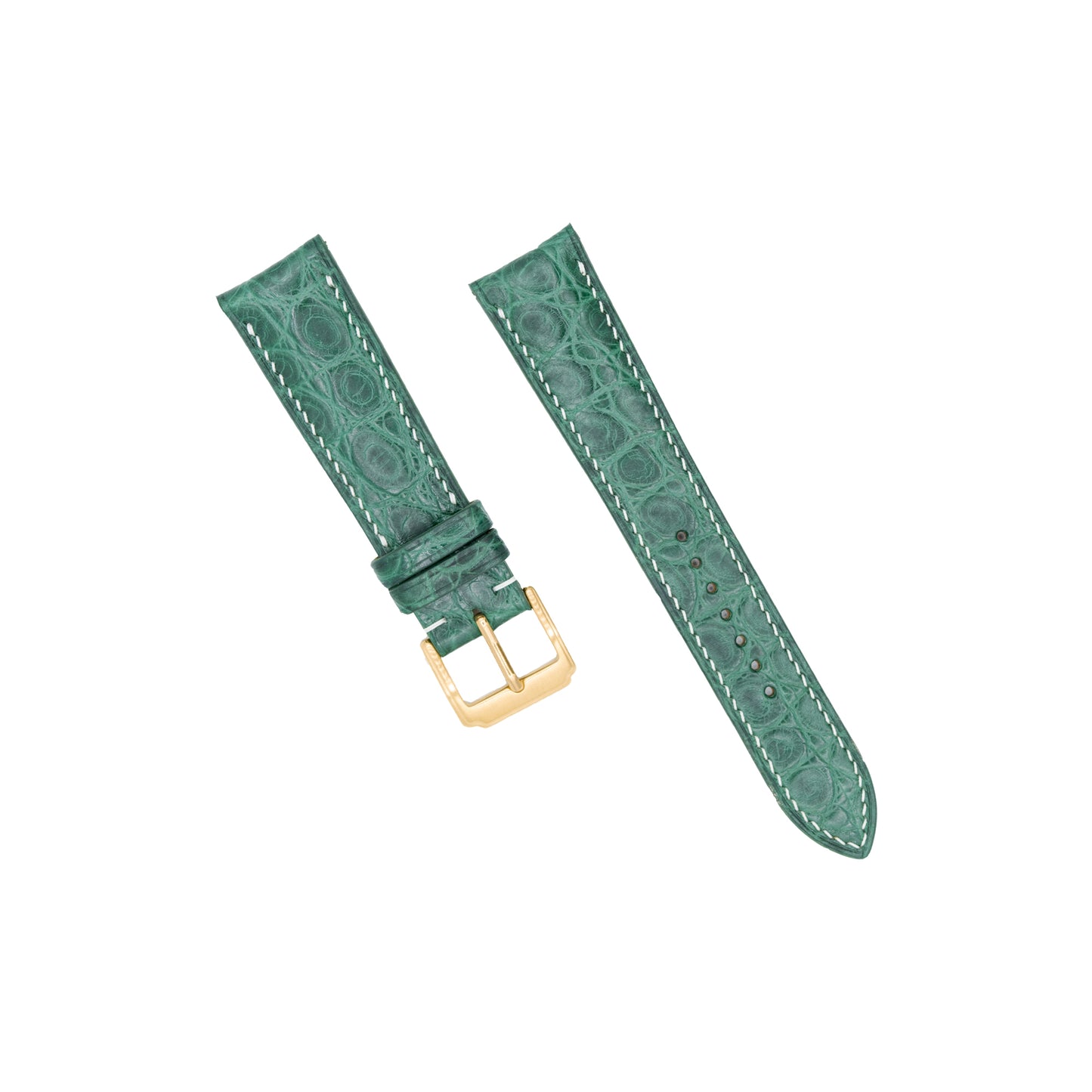 Matt Crocodile Watch Strap