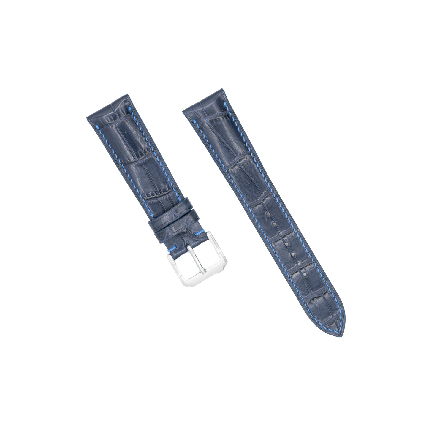 Matt Crocodile Watch Strap