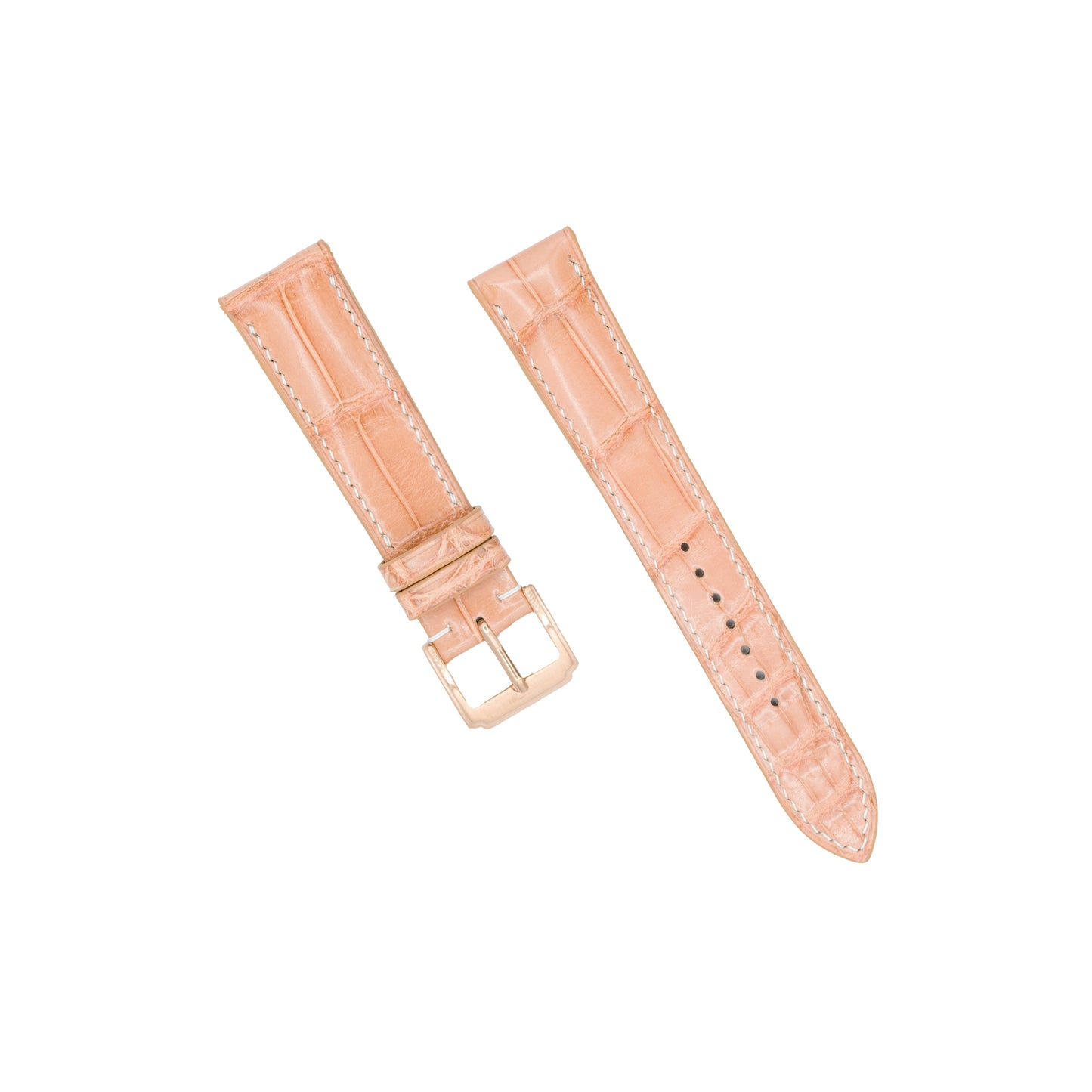 Gloss Crocodile Watch Strap