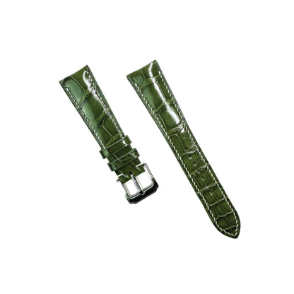 Gloss Crocodile Watch Strap